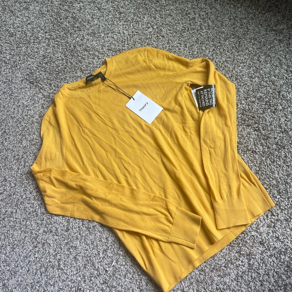 Brand New Yellow Theory Sweater